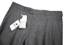 画像2: Deadstock Confezioni Altino Pleated Slacks made in Italy (2)