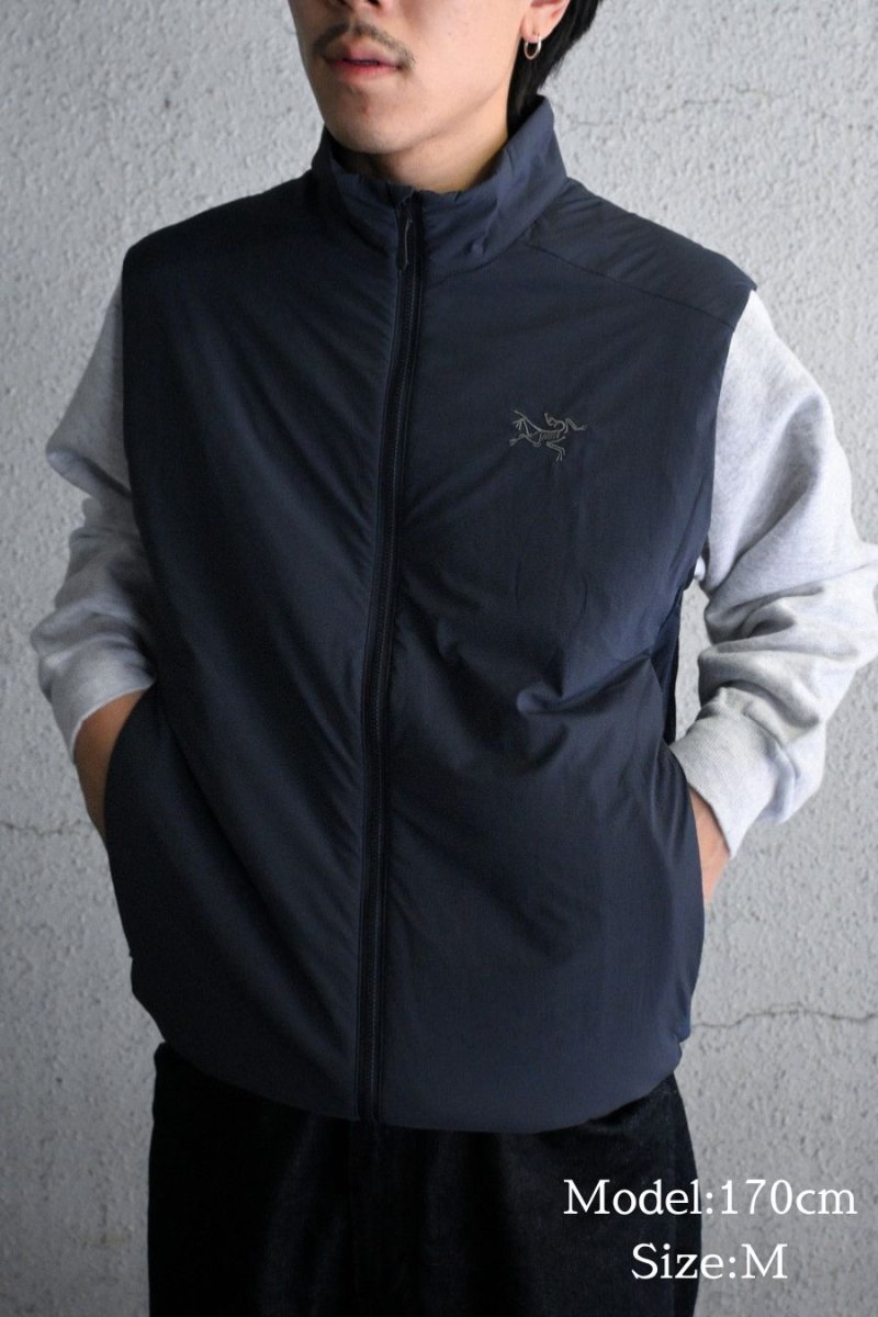 画像2: ARC'TERYX Atom Vest Black Sapphire アークテリクス (2)