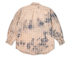 画像2: Used Ralph Lauren Bleached Heavy Flannel Shirt "Blaire" (2)