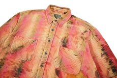 画像3: Used St John's Bay Bleached Heavy Flannel Shirt (3)