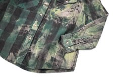 画像4: Used Dakota Bleached Heavy Flannel Shirt (4)