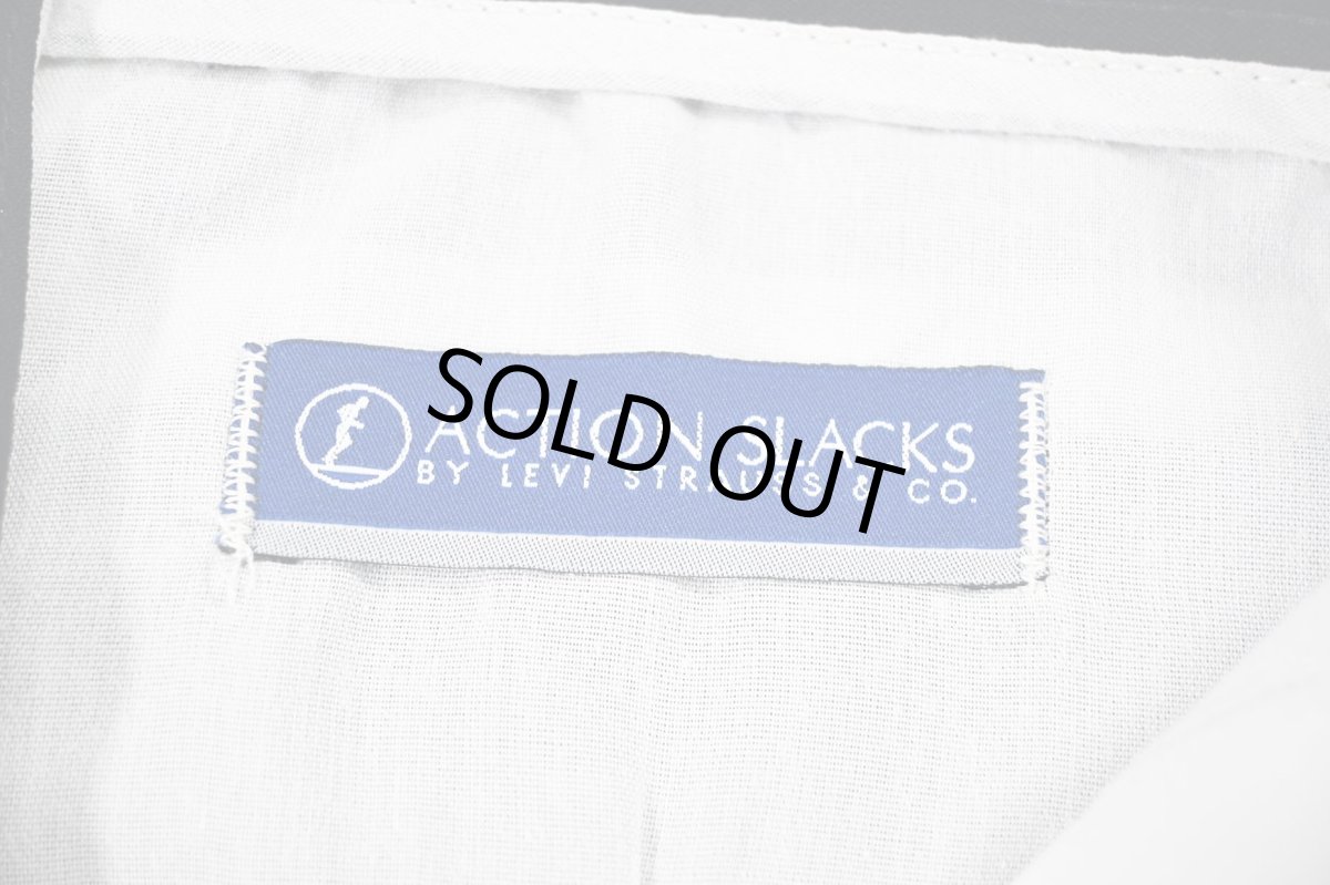 画像6: Used Levi's Action Slacks Navy (6)