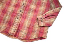 画像4: Used St John's Bay Bleached Heavy Flannel Shirt (4)