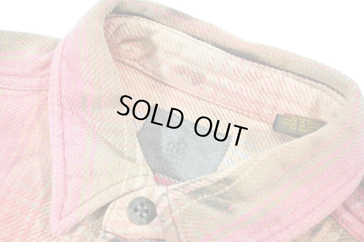 画像6: Used St John's Bay Bleached Heavy Flannel Shirt (6)