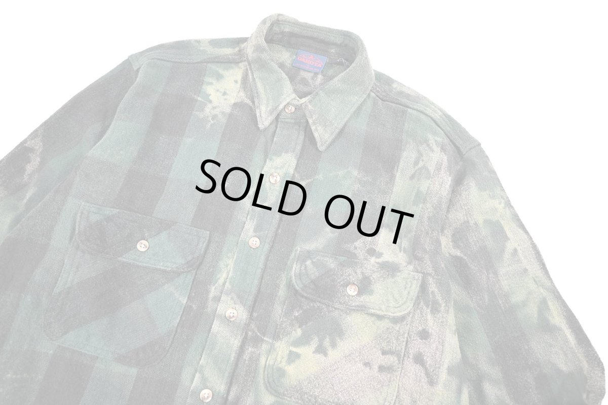 画像3: Used Dakota Bleached Heavy Flannel Shirt (3)