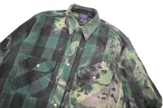 画像3: Used Dakota Bleached Heavy Flannel Shirt (3)