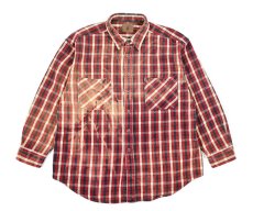 画像1: Used St John's Bay Bleached Heavy Flannel Shirt (1)