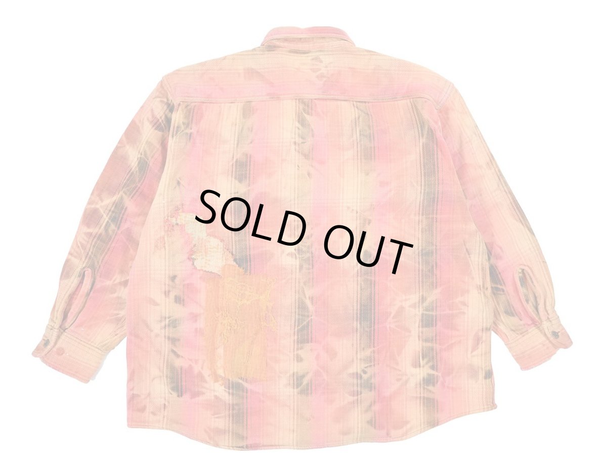 画像2: Used St John's Bay Bleached Heavy Flannel Shirt (2)