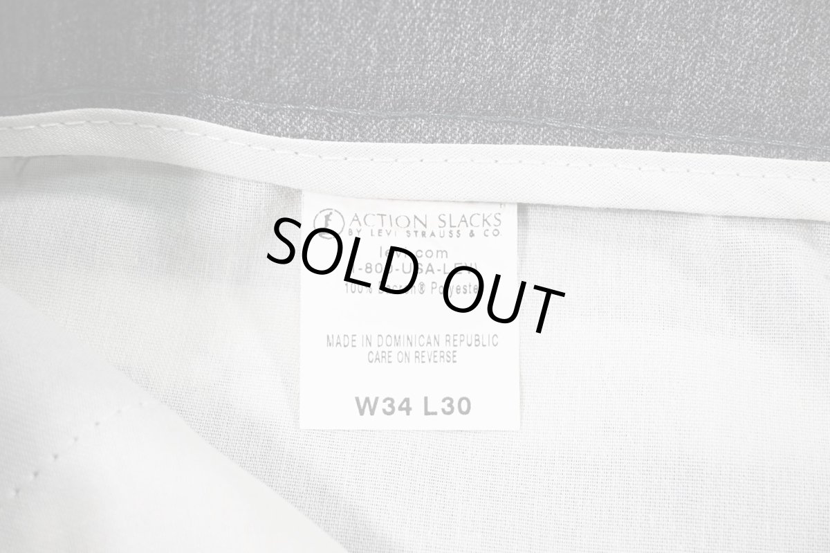 画像7: Deadstock Levi's Action Slacks Grey (7)