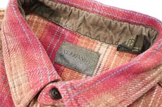画像5: Used St John's Bay Bleached Heavy Flannel Shirt (5)