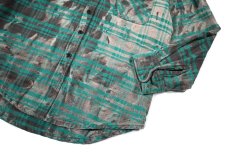 画像4: Used Dickies Bleached Heavy Flannel Shirt (4)