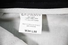 画像7: Deadstock Levi's Action Slacks Black (7)