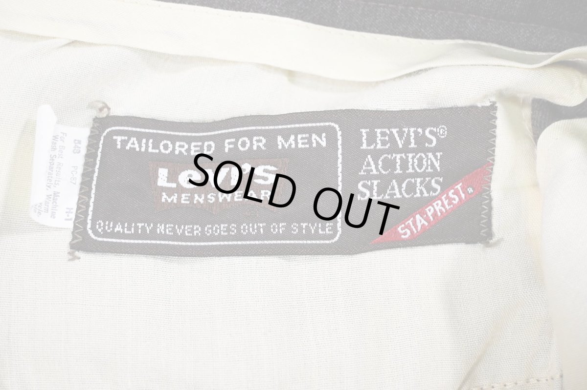 画像6: Used Levi's Action Slacks Brown (6)