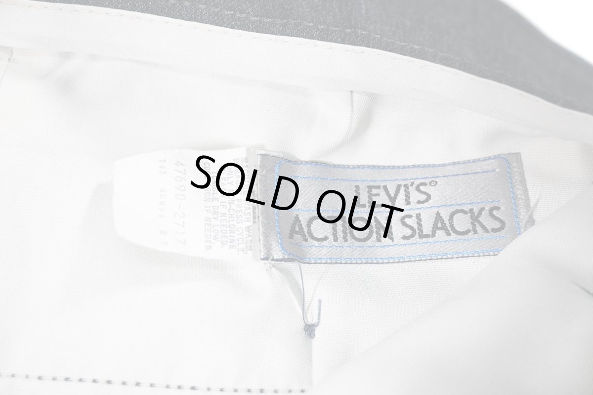 画像6: Used Levi's Action Slacks Blue (6)