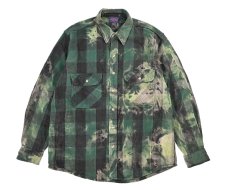 画像1: Used Dakota Bleached Heavy Flannel Shirt (1)