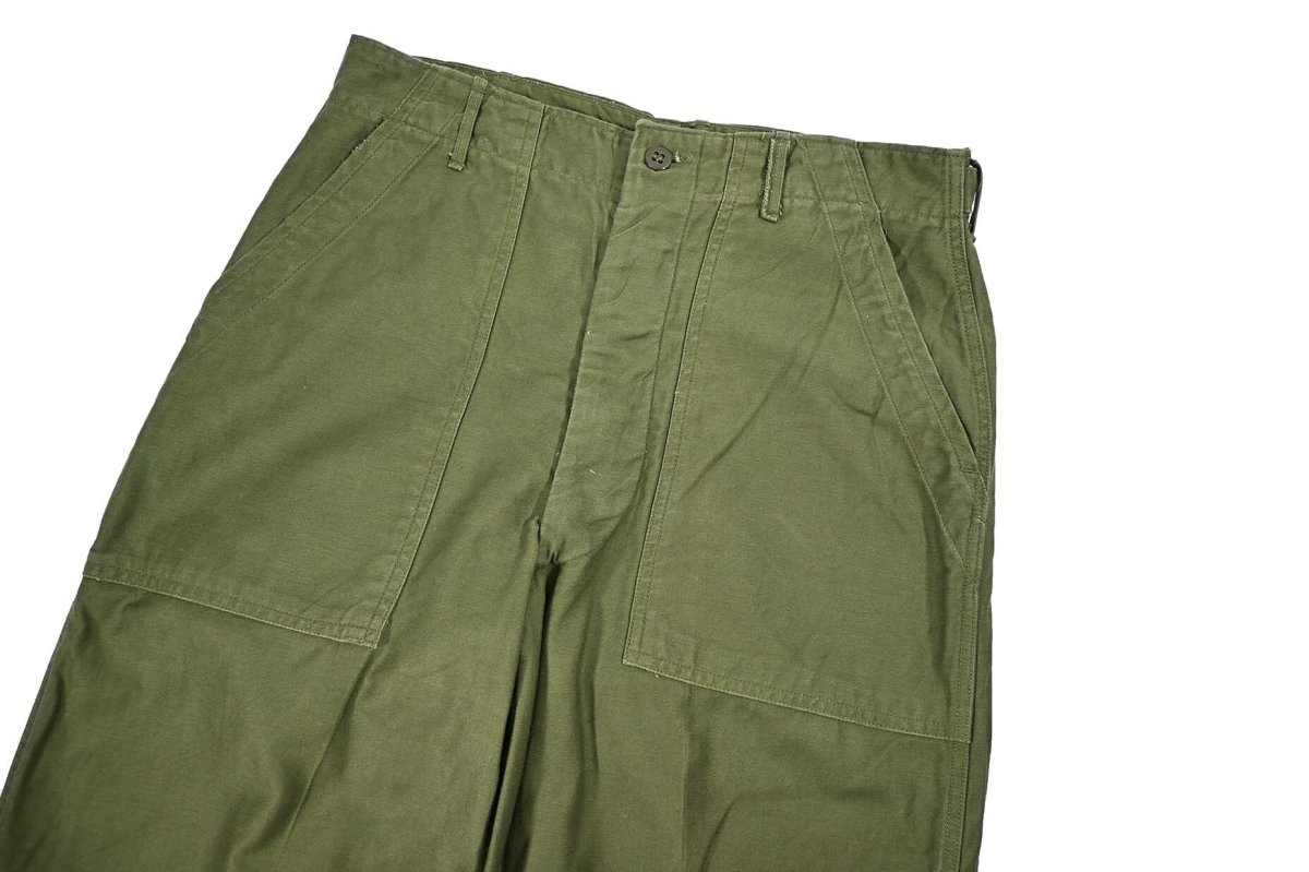画像2: Used Us Army OG-107 Utility Trouser (2)