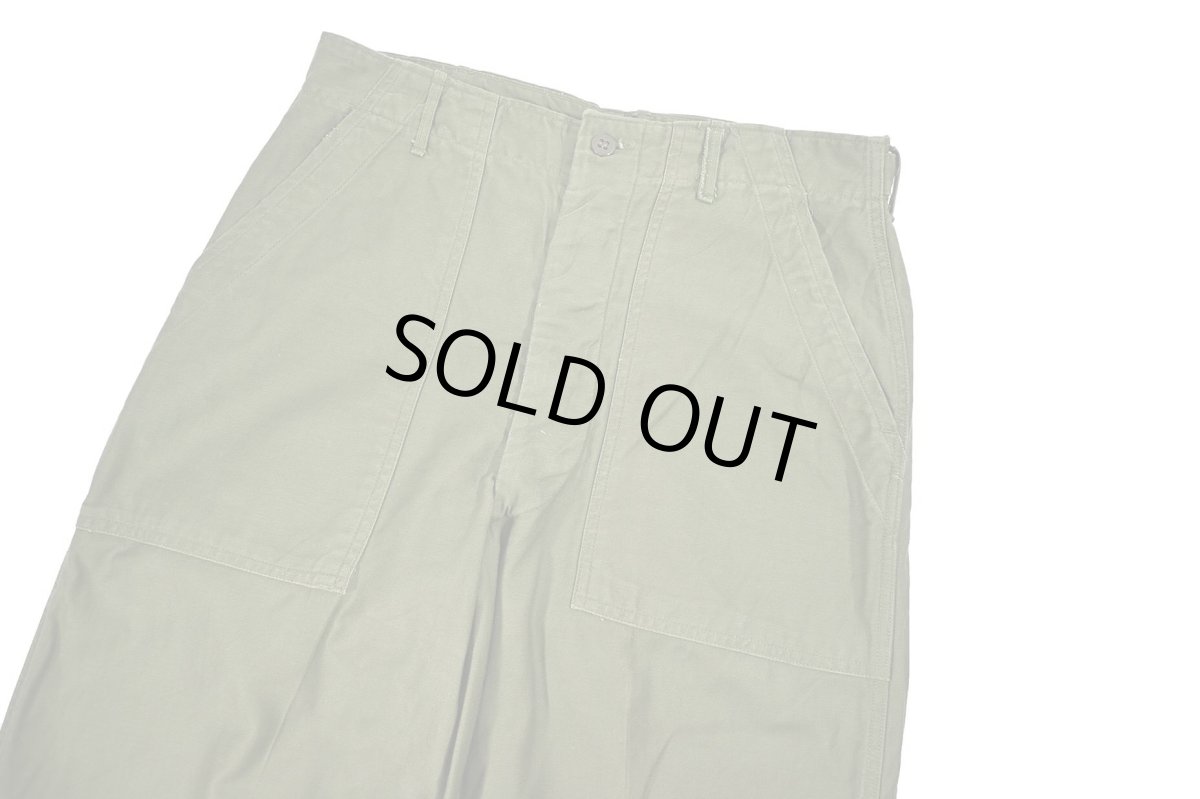 画像2: 60s Used Us Army OG-107 Utility Trouser (2)