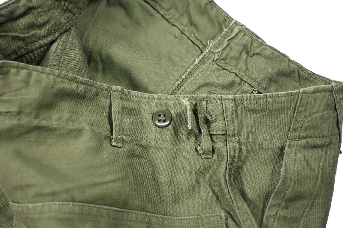 画像5: Used Us Army OG-107 Utility Trouser (5)