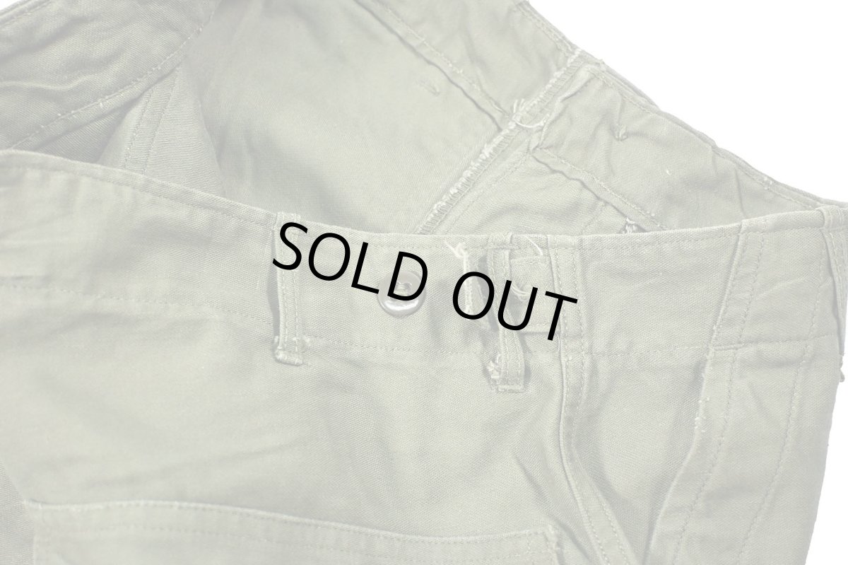 画像5: 60s Used Us Army OG-107 Utility Trouser (5)
