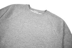 画像2: Used Fruit of the Loom Raglan Sleeve Blank Sweat Shirt Grey made in USA (2)