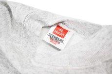 画像4: Used Hanes Raglan Sleeve Blank Sweat Shirt Ash made in USA (4)