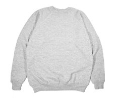 画像1: Used Hanes Raglan Sleeve Blank Sweat Shirt Ash made in USA (1)