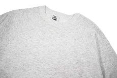 画像2: Used Lee Raglan Sleeve Blank Sweat Shirt Ash made in USA (2)