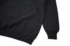 画像3: Used Hanes Raglan Sleeve Blank Sweat Shirt Black made in USA (3)