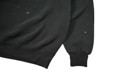 画像3: Used Jerzees Raglan Sleeve Blank Sweat Shirt Black made in USA (3)
