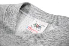 画像5: Used Fruit of the Loom Raglan Sleeve Blank Sweat Shirt Grey made in USA (5)