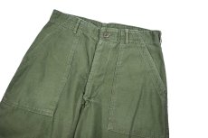 画像2: Used Us Army OG-107 Utility Trouser (2)