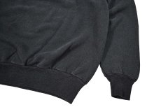 画像3: Used Pannill by Hanes Raglan Sleeve Blank Sweat Shirt Black made in USA (3)