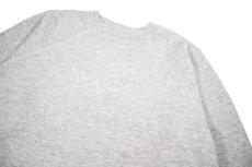画像2: Used Hanes Raglan Sleeve Blank Sweat Shirt Ash made in USA (2)