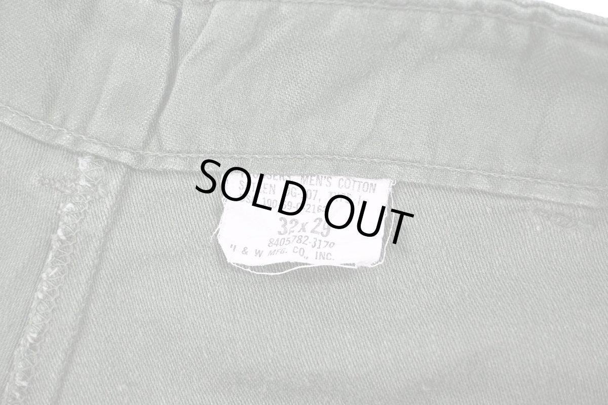 画像6: Used Us Army OG-107 Utility Trouser (6)