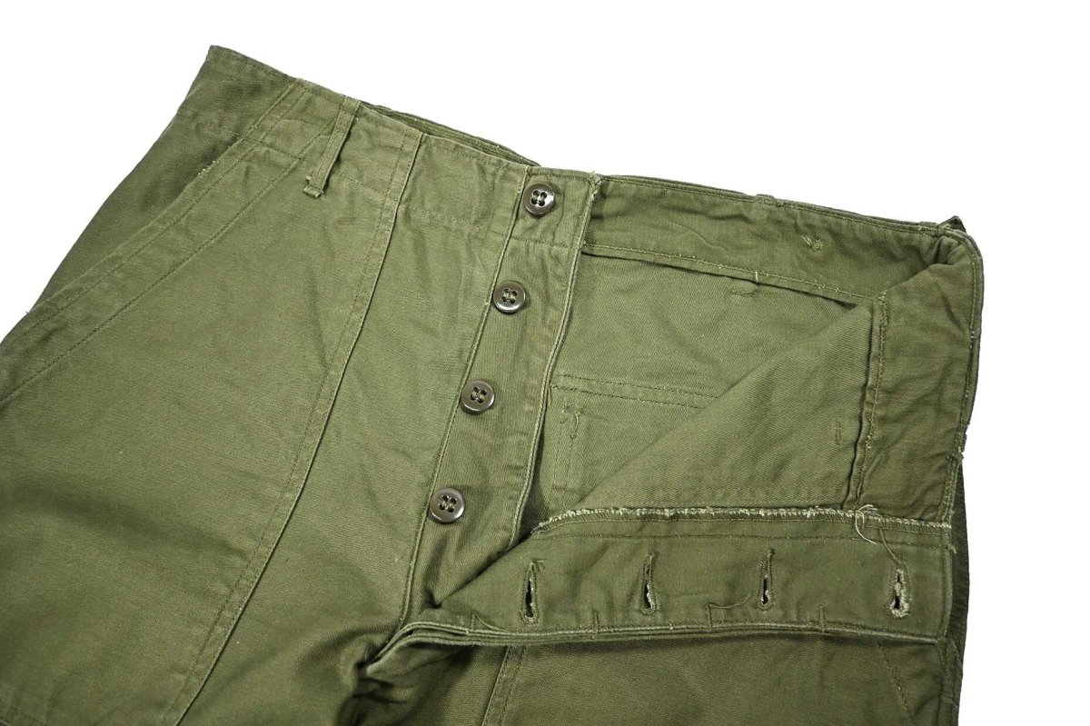 画像6: Used Us Army OG-107 Utility Trouser (6)