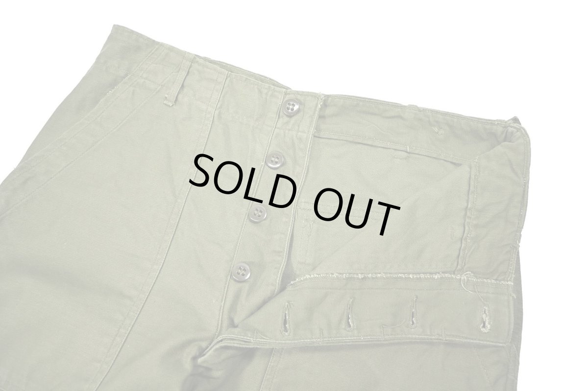 画像6: 60s Used Us Army OG-107 Utility Trouser (6)