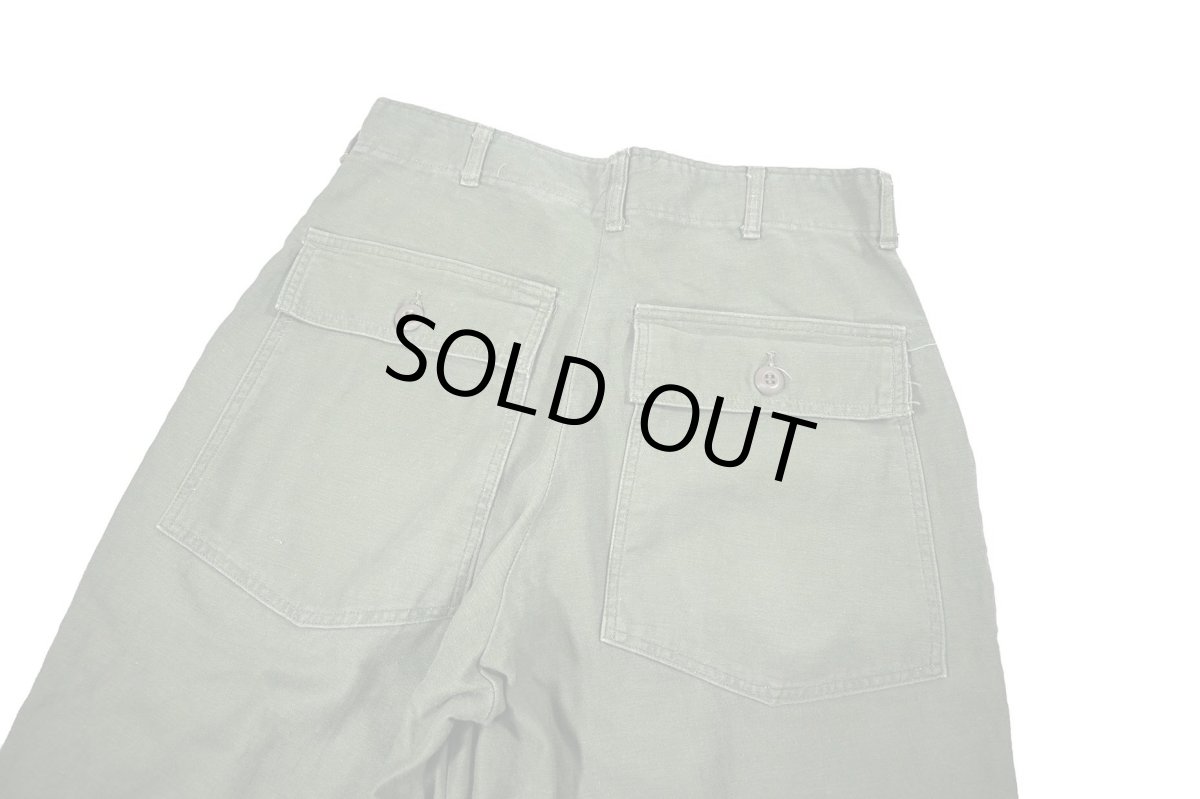 画像4: Used Us Army OG-107 Utility Trouser (4)