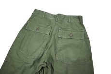 画像4: Used Us Army OG-107 Utility Trouser (4)