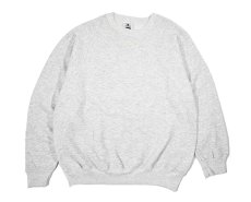 画像1: Used Lee Raglan Sleeve Blank Sweat Shirt Ash made in USA (1)