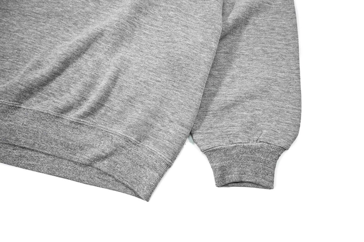 画像3: Used Jerzees Raglan Sleeve Blank Sweat Shirt Grey made in USA (3)