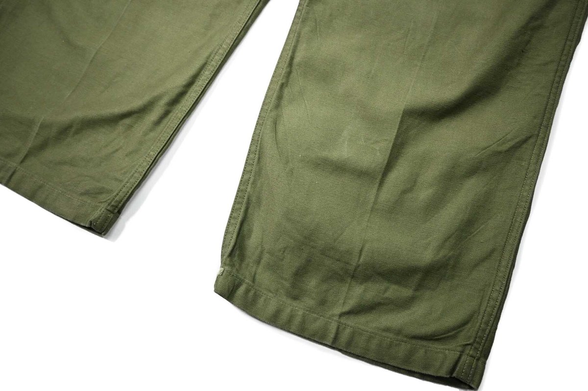 画像3: Used Us Army OG-107 Utility Trouser (3)