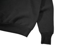 画像3: Used Fruit of the Loom Raglan Sleeve Blank Sweat Shirt Black made in USA (3)