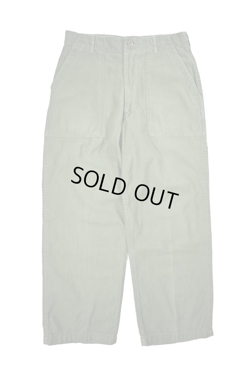 画像1: Used Us Army OG-107 Utility Trouser (1)