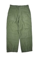 画像1: Used Us Army OG-107 Utility Trouser (1)