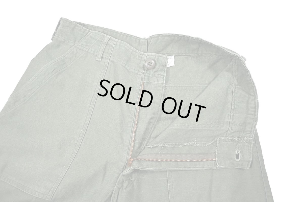 画像5: Used Us Army OG-107 Utility Trouser (5)