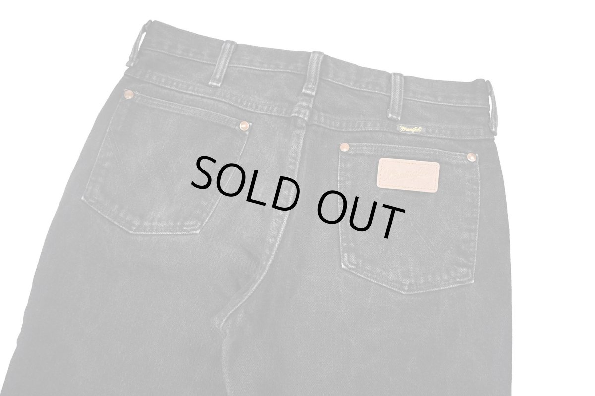 画像4: Used Wrangler 936WBK Denim Pants Black made in USA (4)