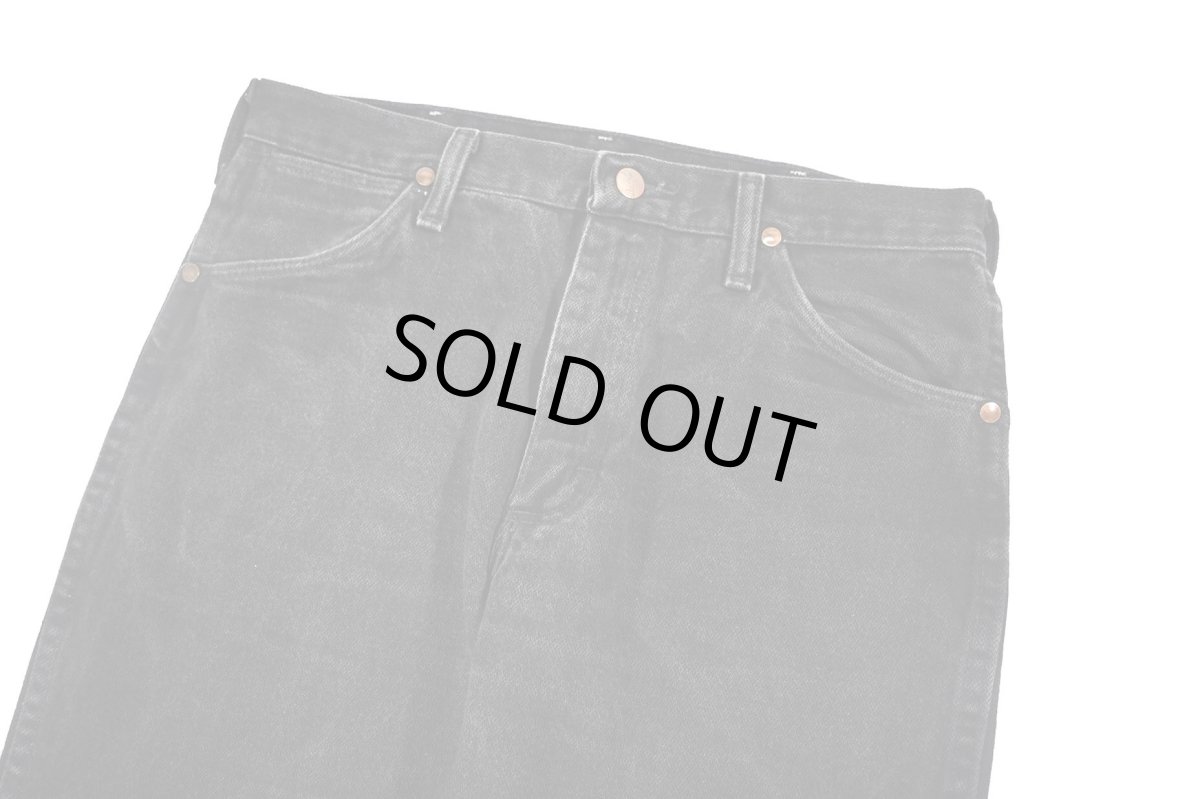 画像2: Used Wrangler 936WBK Denim Pants Black made in USA (2)