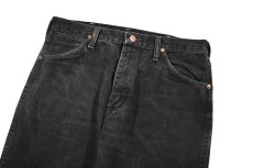 画像2: Used Wrangler 936WBK Denim Pants Black made in USA (2)