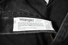 画像6: Used Wrangler 13MWZWK Denim Pants Black (6)