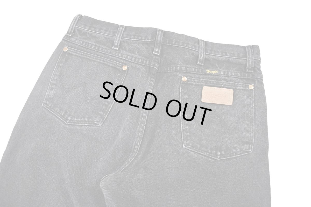 画像4: Used Wrangler 936WBK Denim Pants Black (4)
